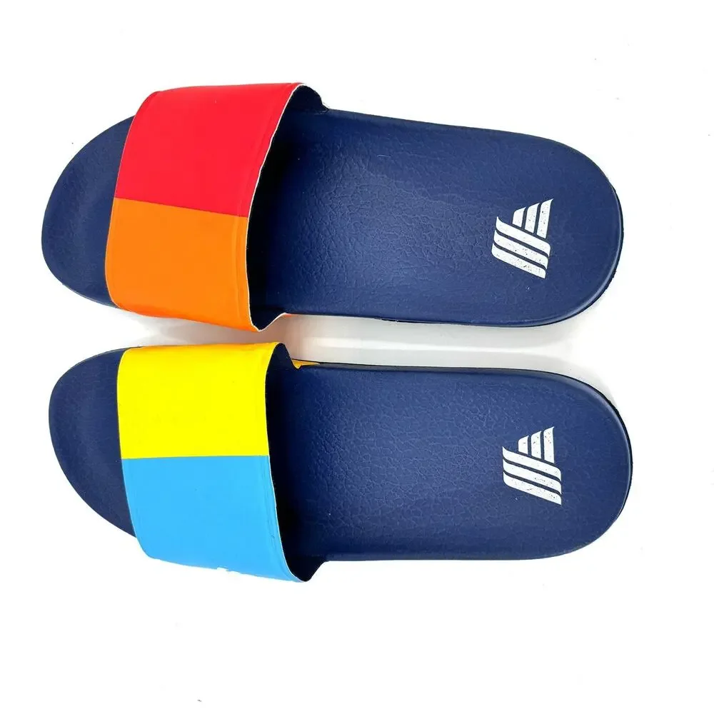Aldi Mania Super Fan Ladies Size 10 Slides Sandals Crane NWOT